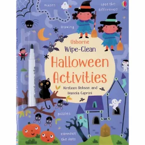 ■ Wipe-Clean Halloween Activities