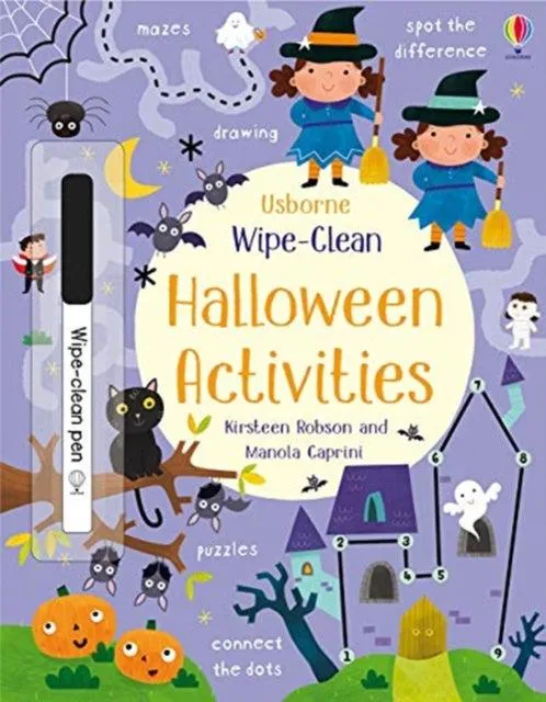 ■ Wipe-Clean Halloween Activities