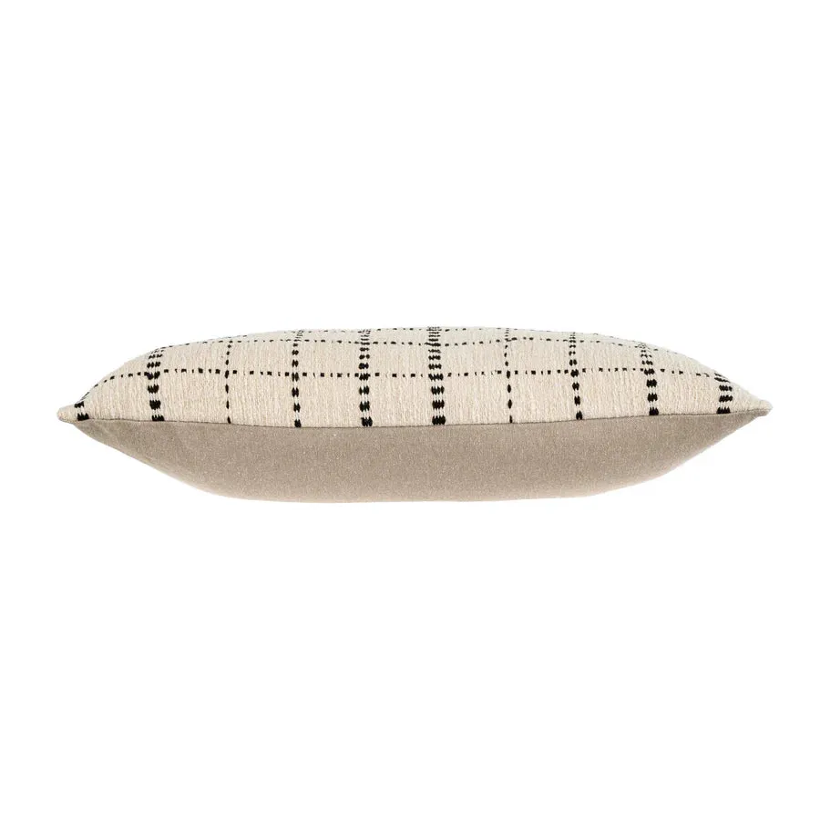 16x24 Handloom Check Pillow