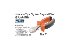 175mm Big Head Diagonal Plier