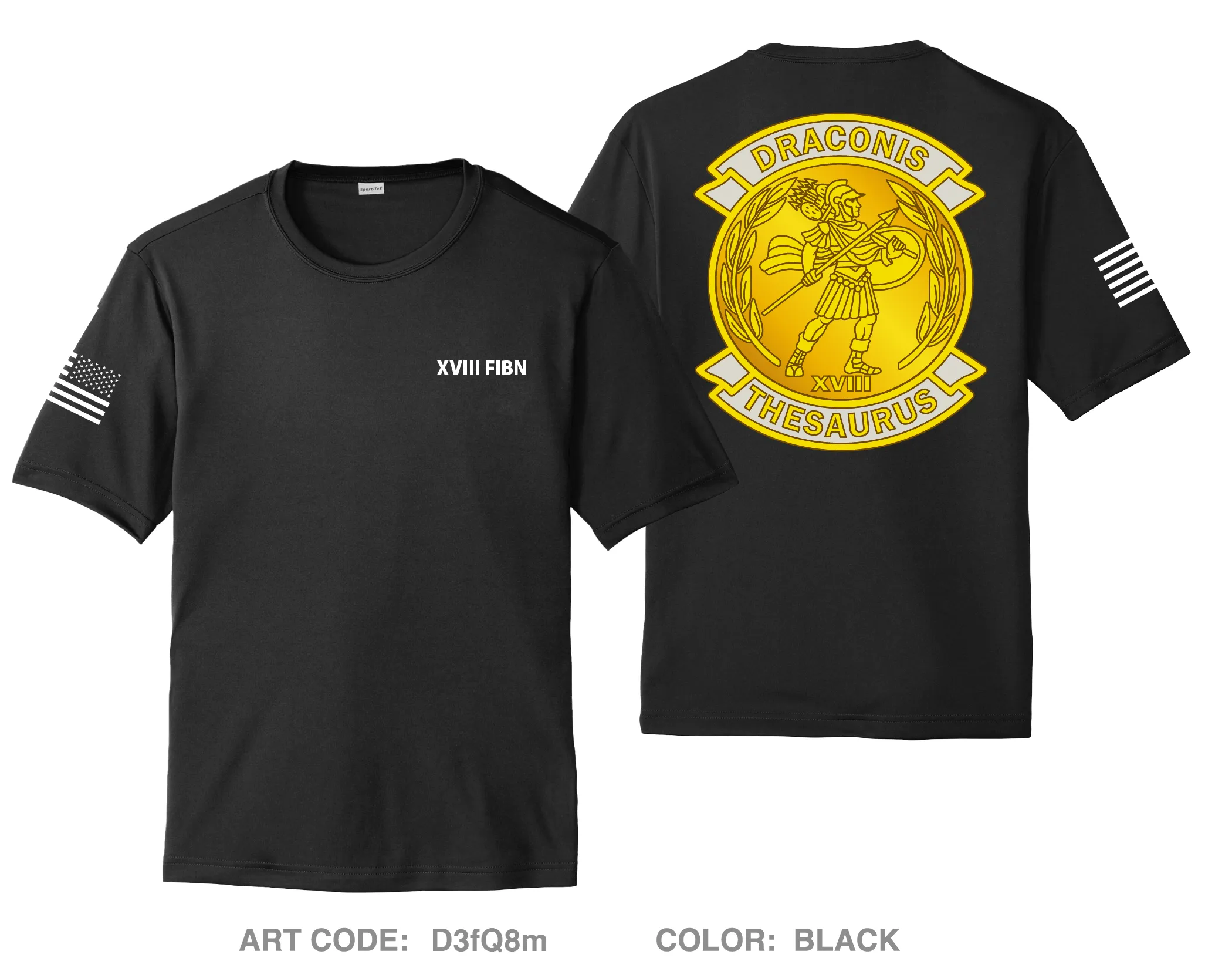 18th Finance BN Hi-Tech Performance Unisex SS Tee - D3fQ8m