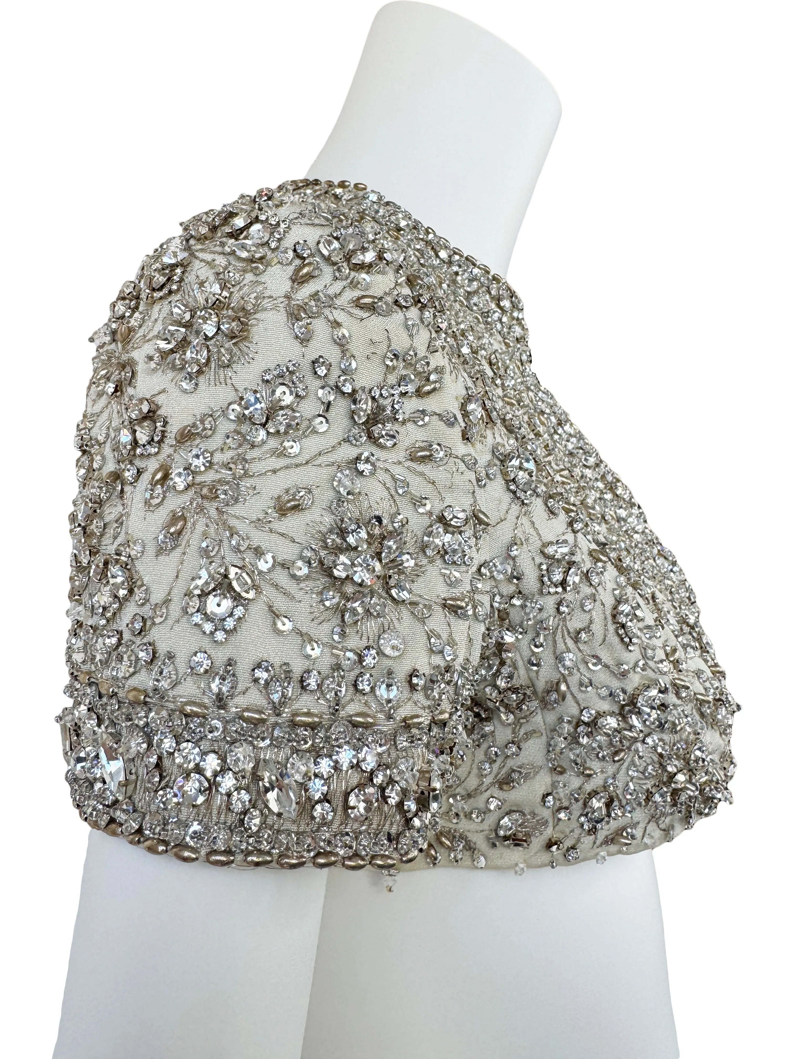 1960s Rhinestone Embellished Shrug