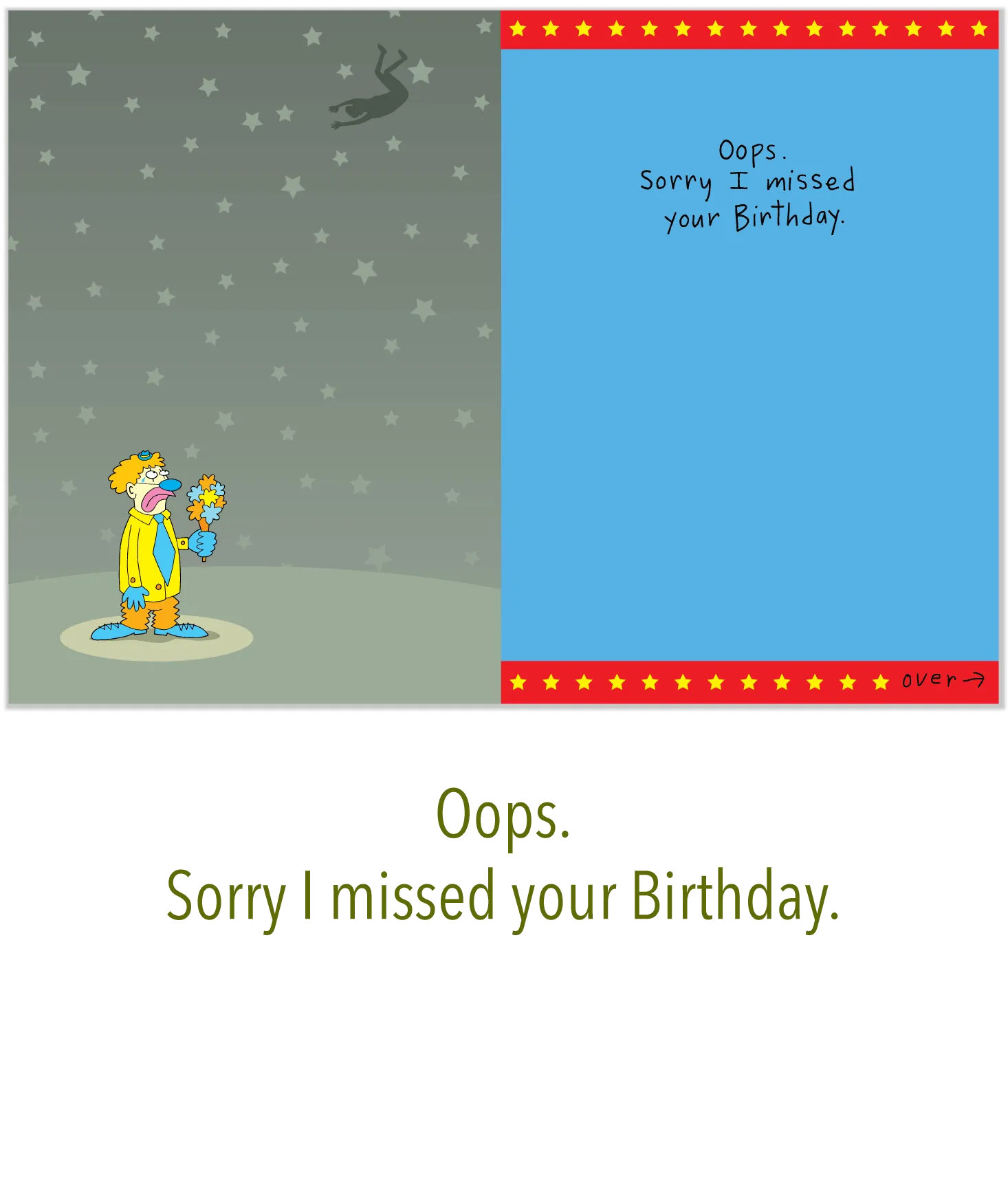 241 Cirque De So-Late (Birthday Card)