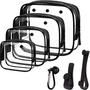 4 Packs Clear Bogg Bog Accessories Beach Tote Bag