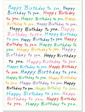 572 Many More (Birthday Card)