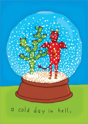 584 A Cold Day in Hell (Seasonal Card)