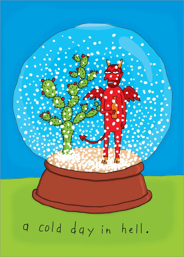 584 A Cold Day in Hell (Seasonal Card)