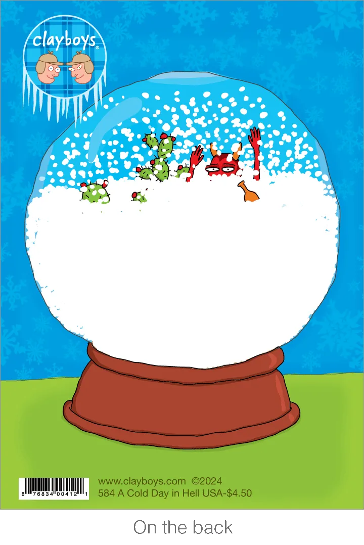 584 A Cold Day in Hell (Seasonal Card)