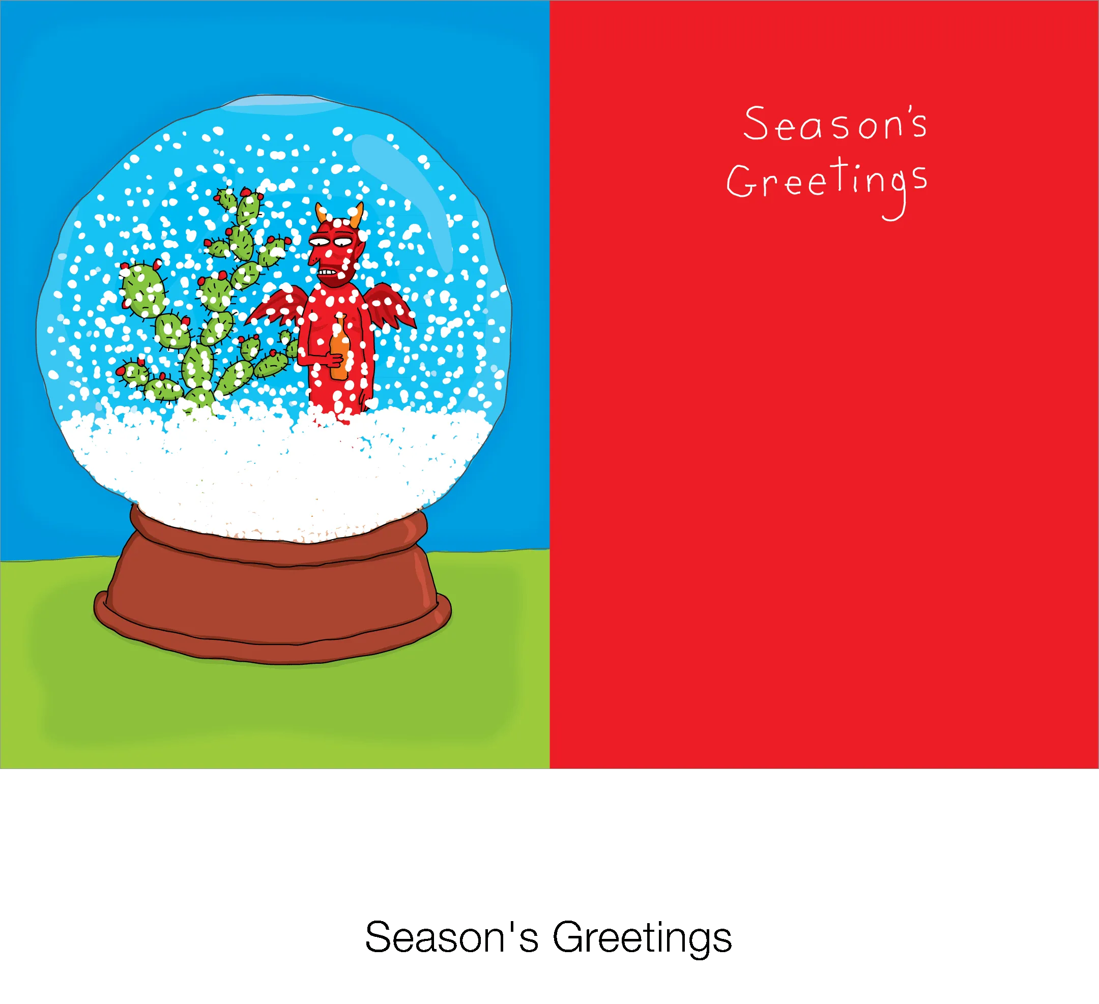 584 A Cold Day in Hell (Seasonal Card)