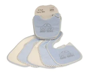 5pk Terry Bib
