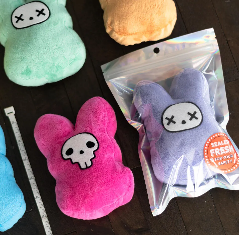 6-inch Spooky Bunny Plush (Random Color)