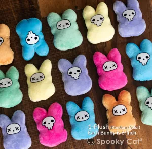 6-inch Spooky Bunny Plush (Random Color)