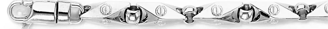 7.2mm Angled Mirror III Link Bracelet