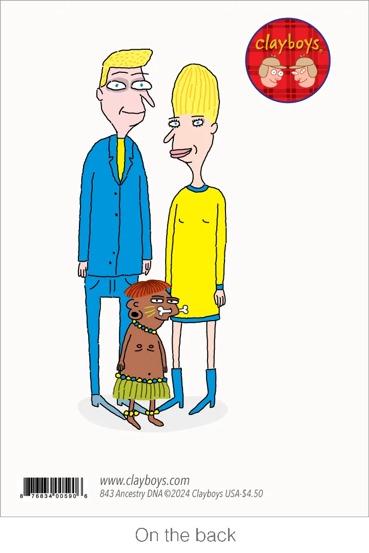 843 Ancestry DNA (Birthday Card)