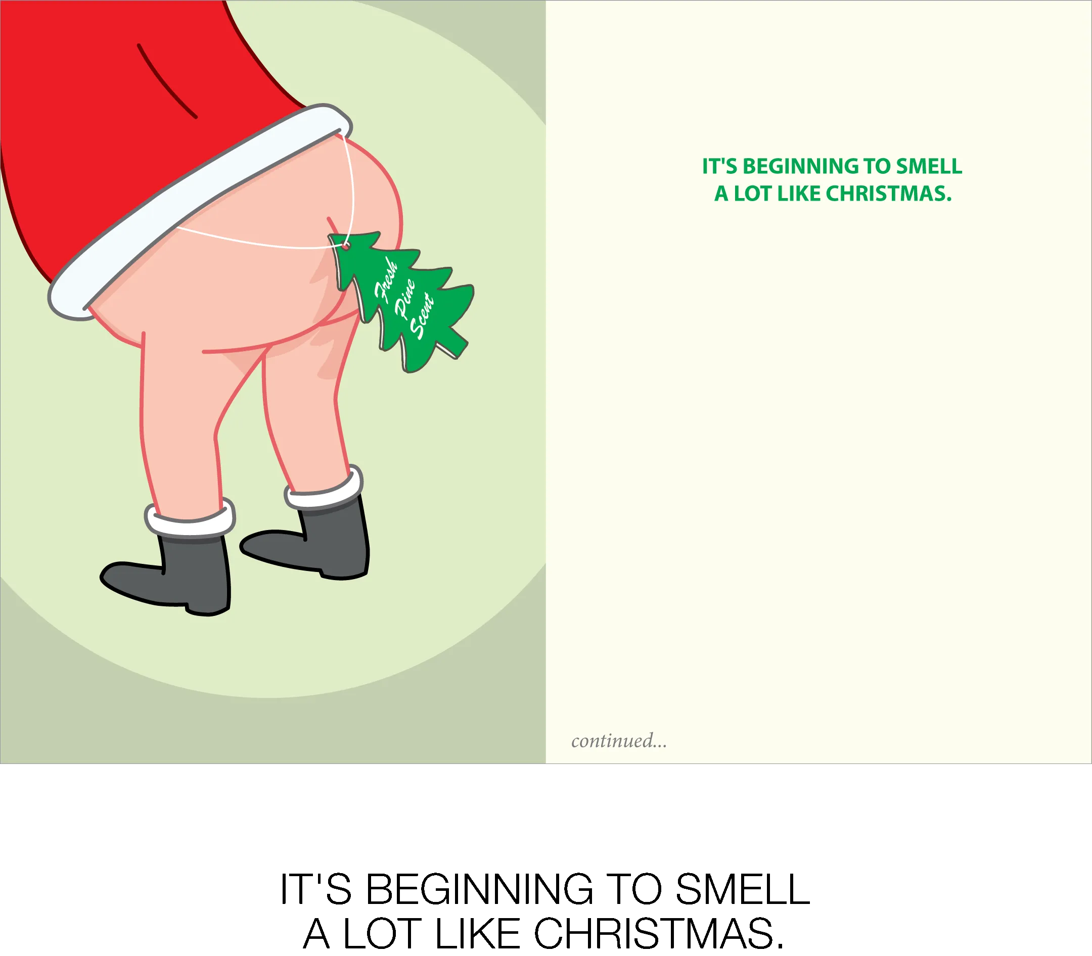 861 Pine Scent (Christmas Card)