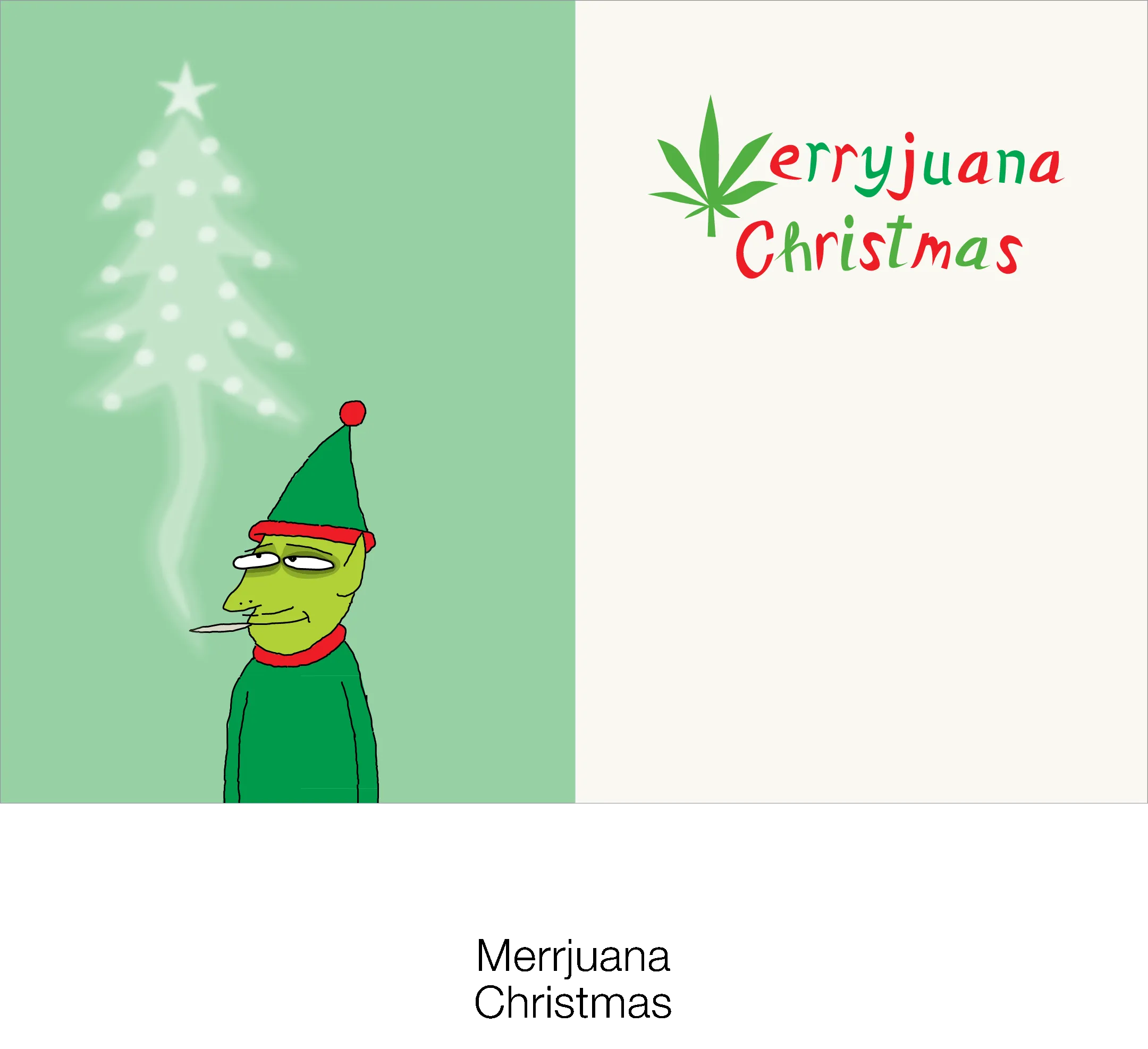 868 No Smoking (Christmas Card)