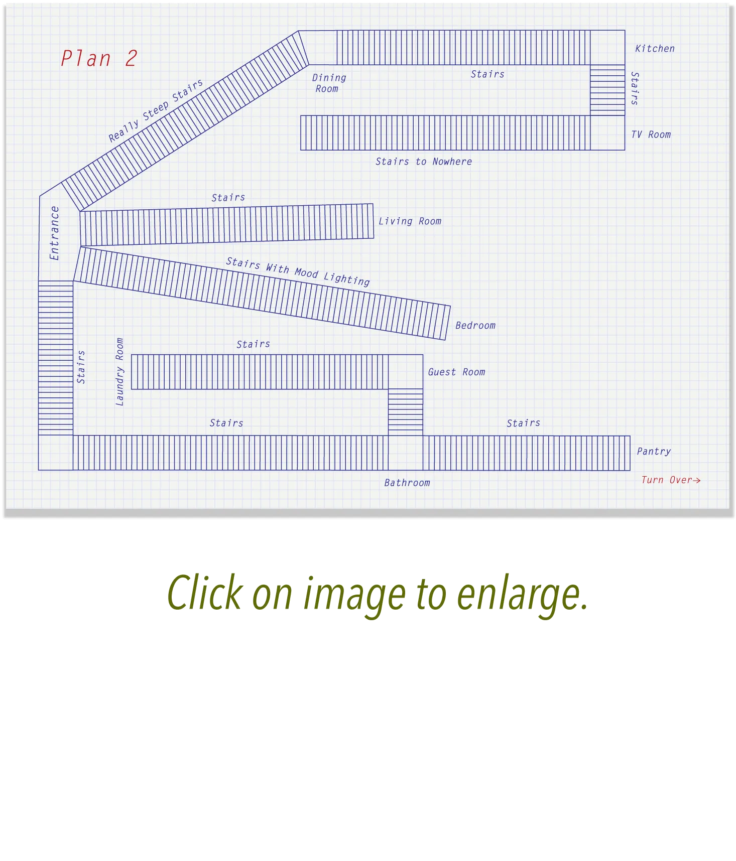873 Stupid House Plans (Any Occasion Card)