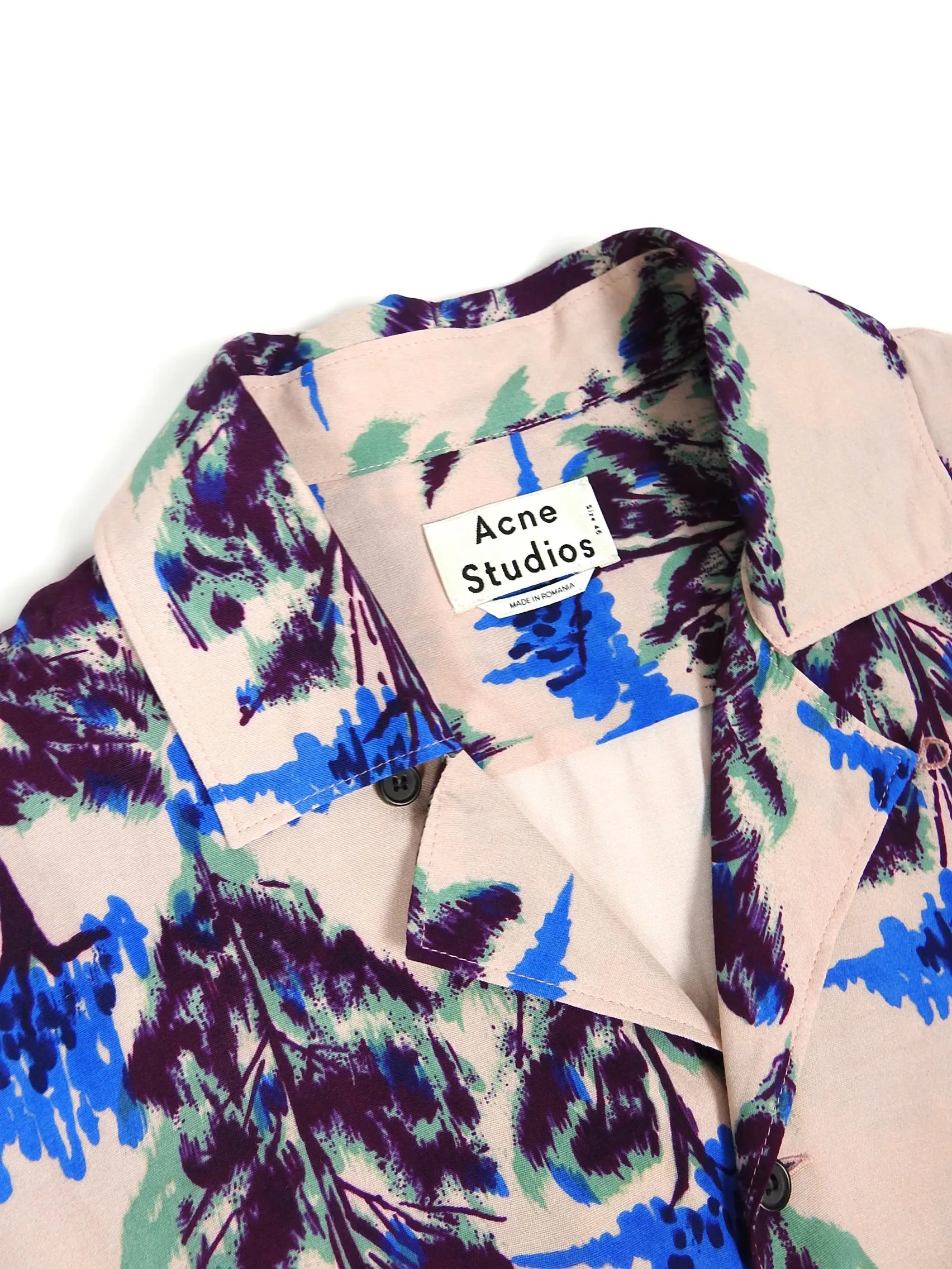 Acne Studios Patterned SS Shirt Size 46