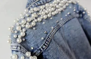 Adorned Denim Jacket