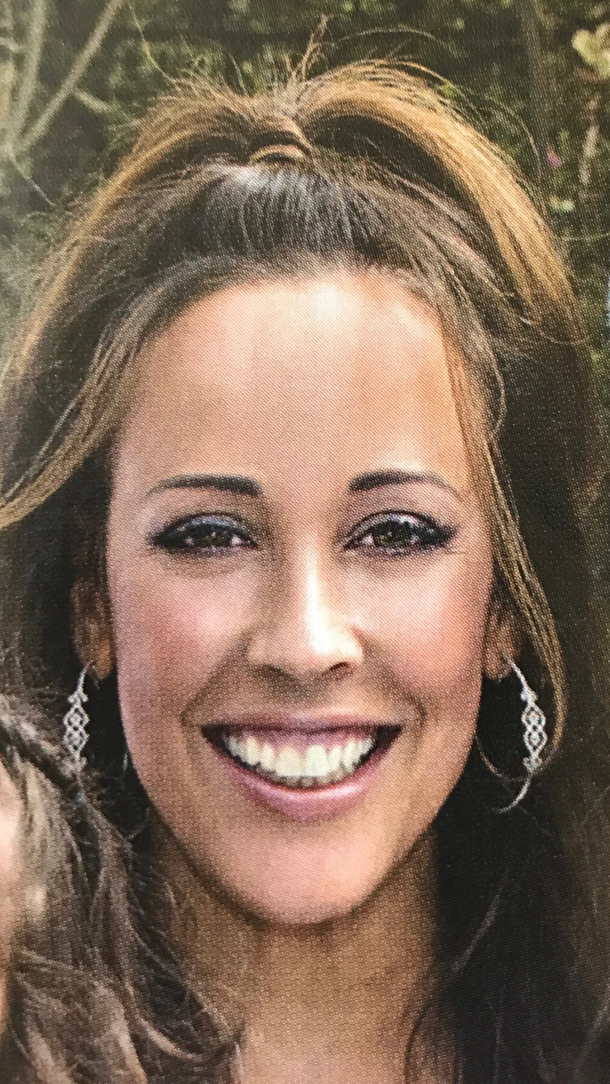 Adorned hoop earrings