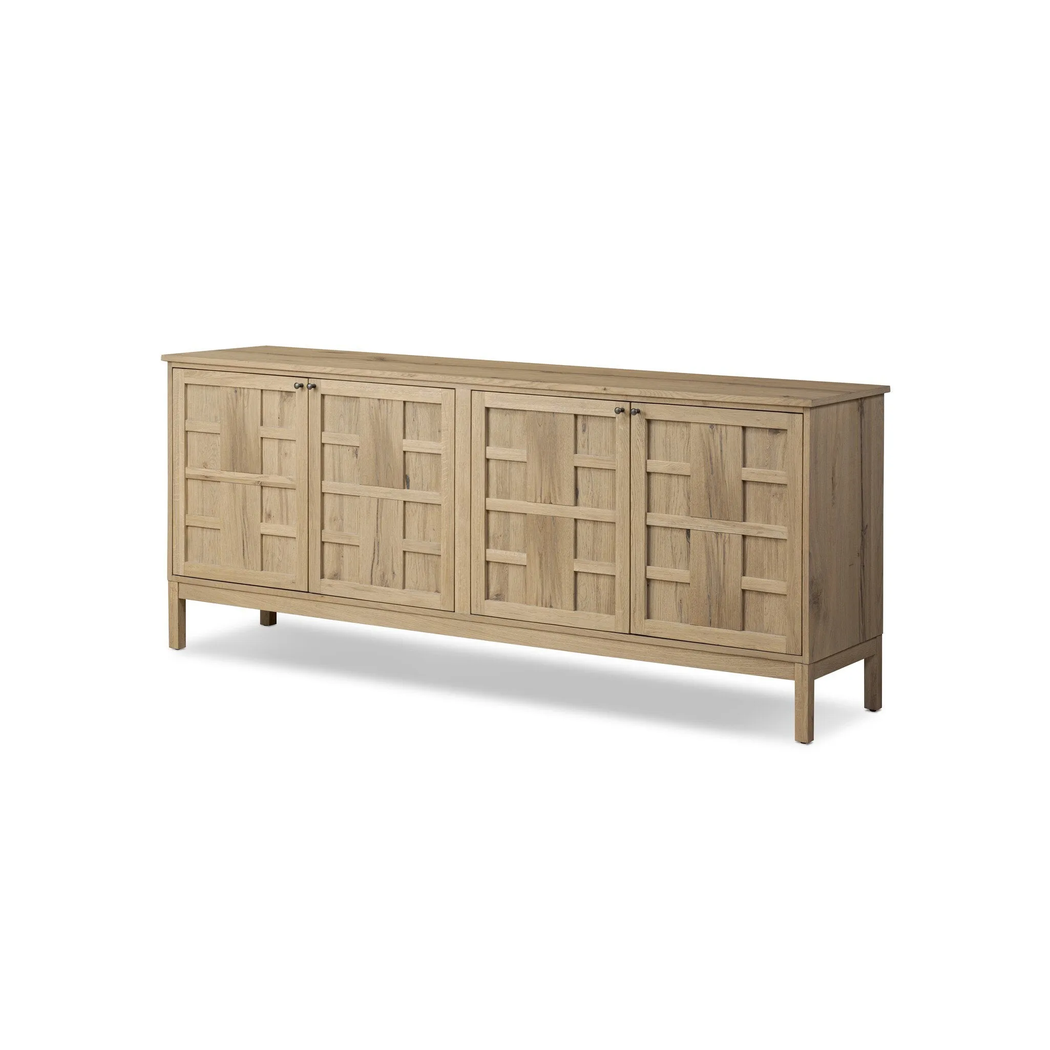 Alessio Sideboard - Aged Natural Oak Veneer