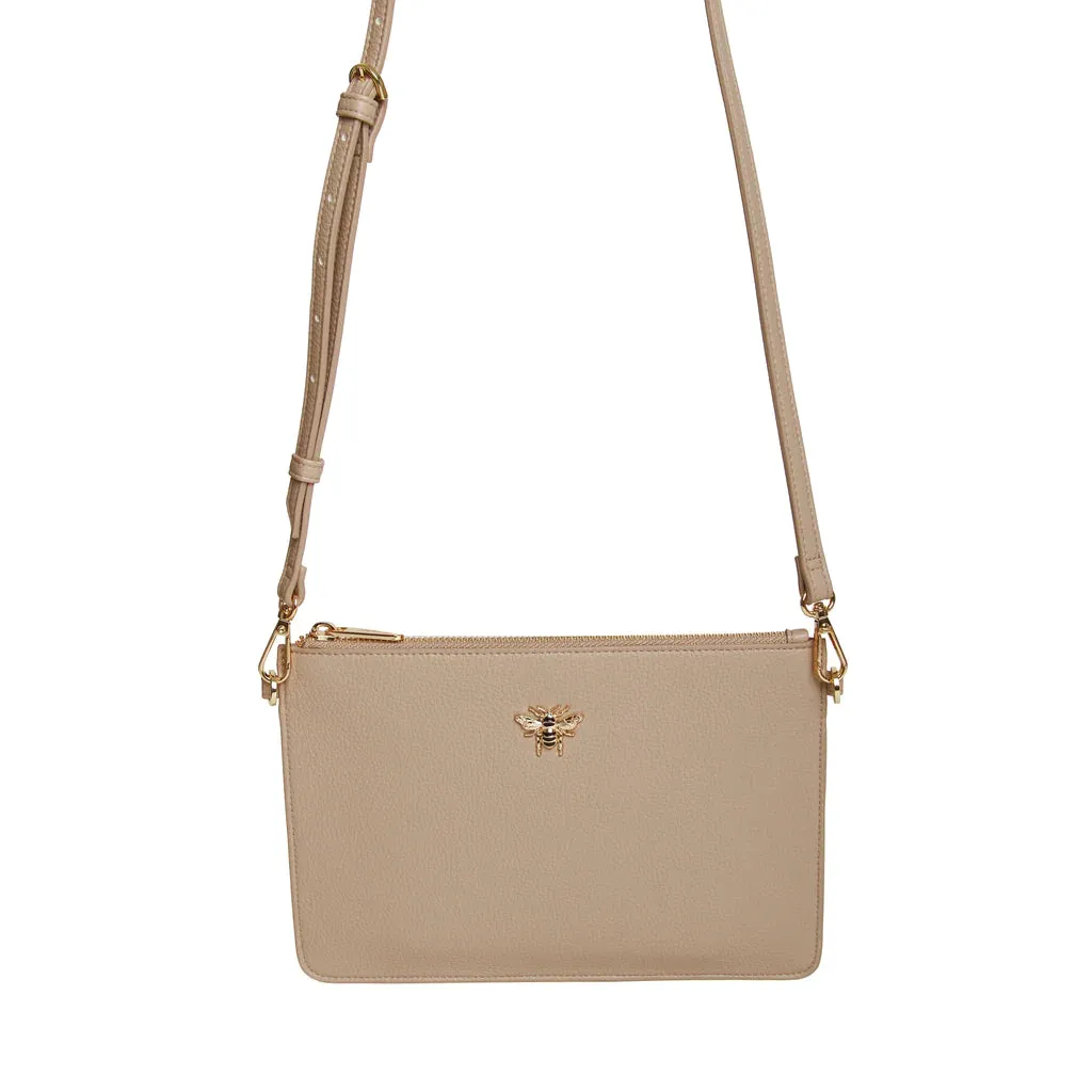 Alice Wheeler Ealing Phone/ Clutch Pouch Stone