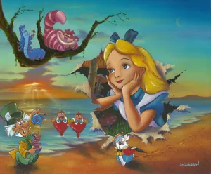 Alice's Grand Entrance