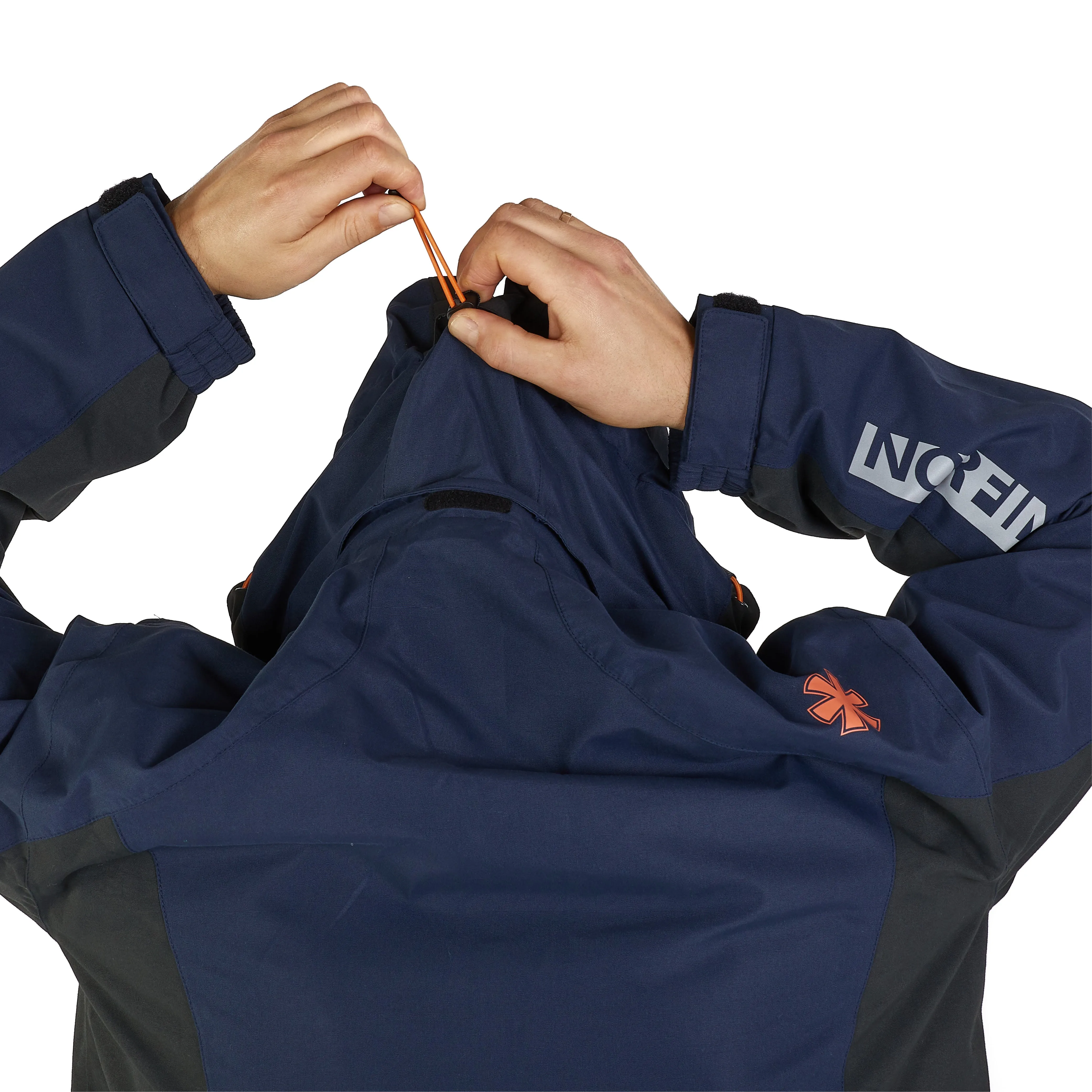 ALPHA NAVY BLUE RAIN JACKET