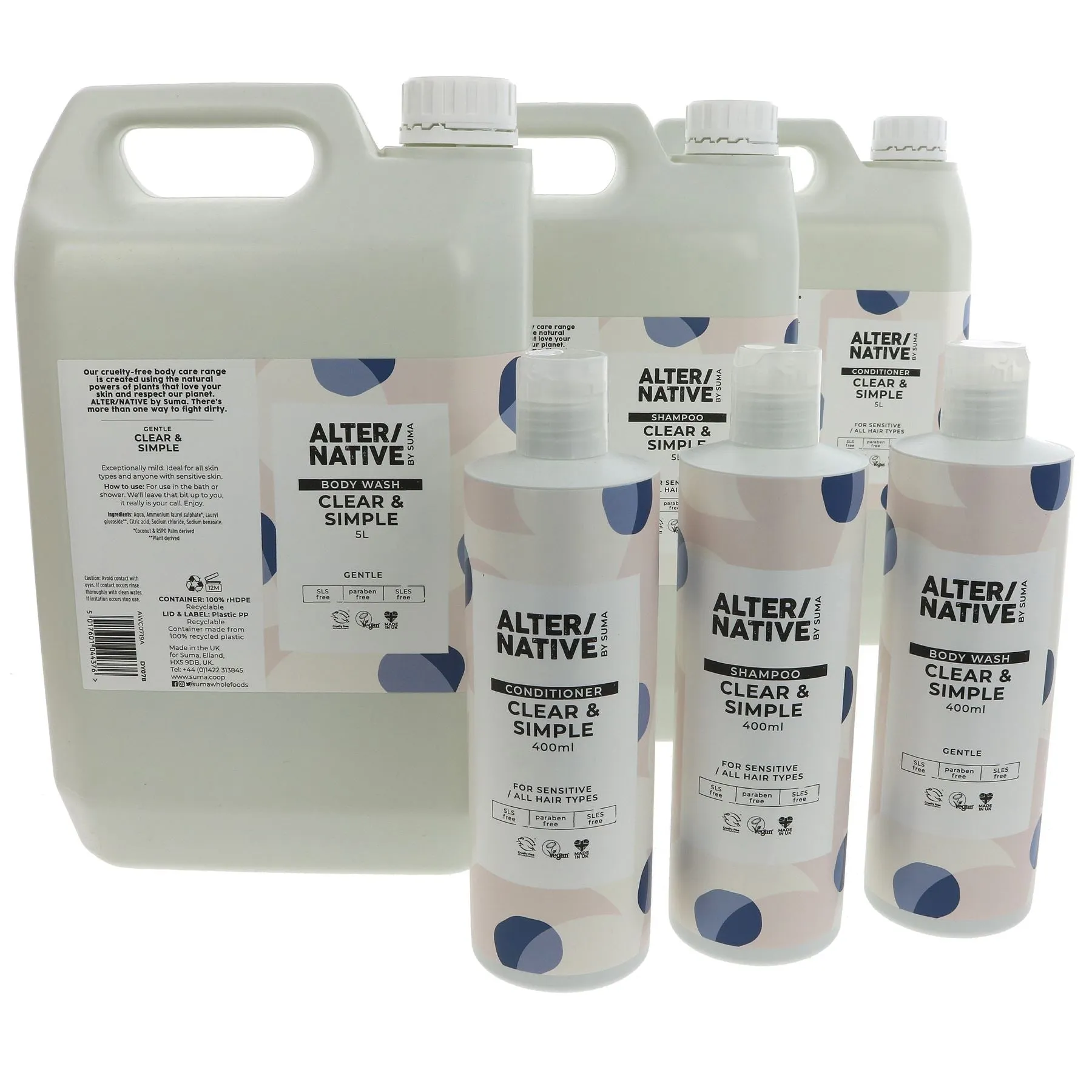 Alter/Native | Body Wash - Clear & Simple - Gentle for sensitive skin | 400ml