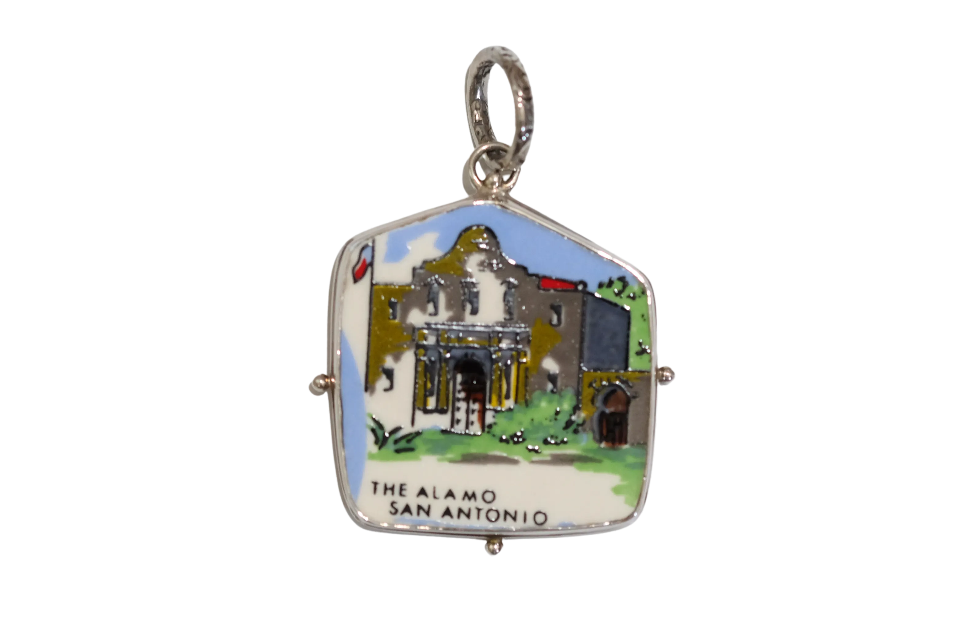 Angled Alamo Pendant