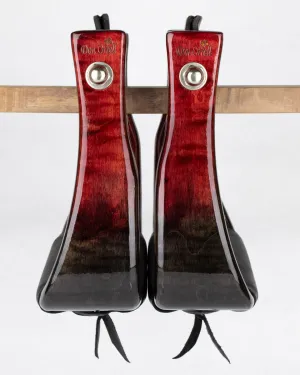Angled Offset - 3" Red Ombré