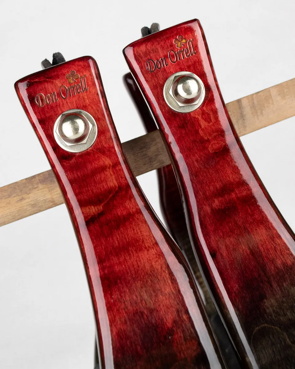 Angled Offset - 3" Red Ombré