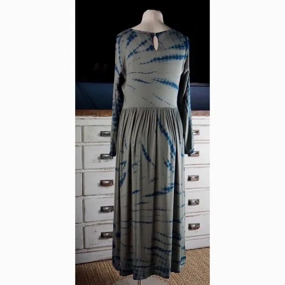 Anthropologie Eliska Tie Dye Midi Dress New XS