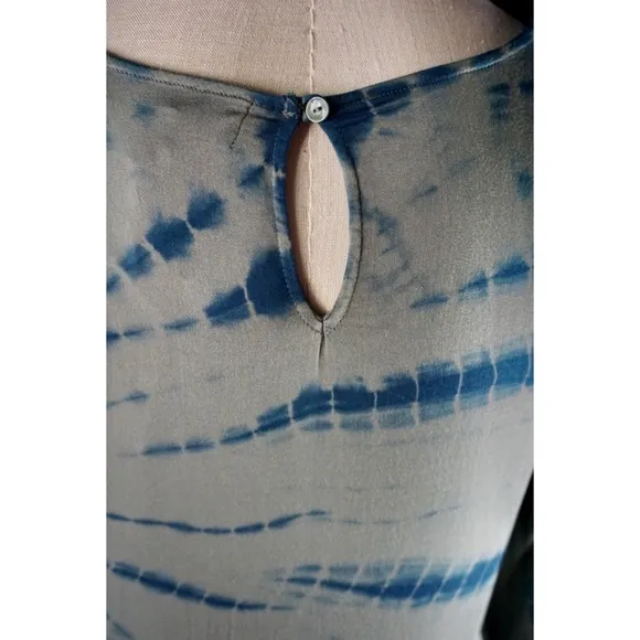 Anthropologie Eliska Tie Dye Midi Dress New XS