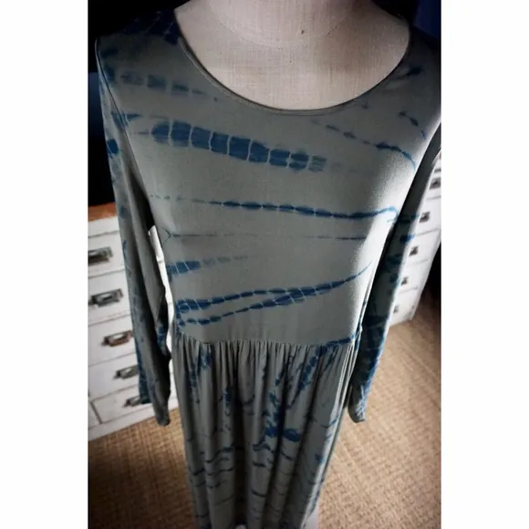 Anthropologie Eliska Tie Dye Midi Dress New XS