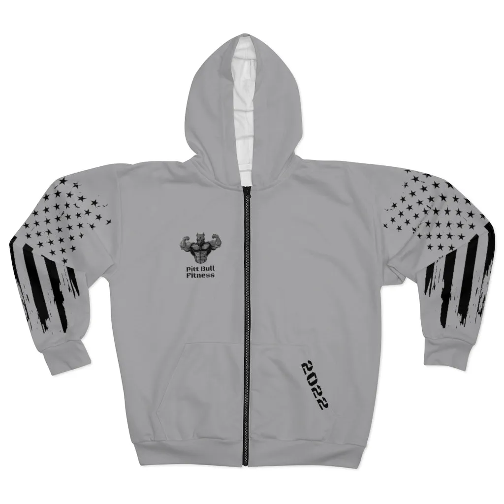 AOP Unisex Zip Hoodie