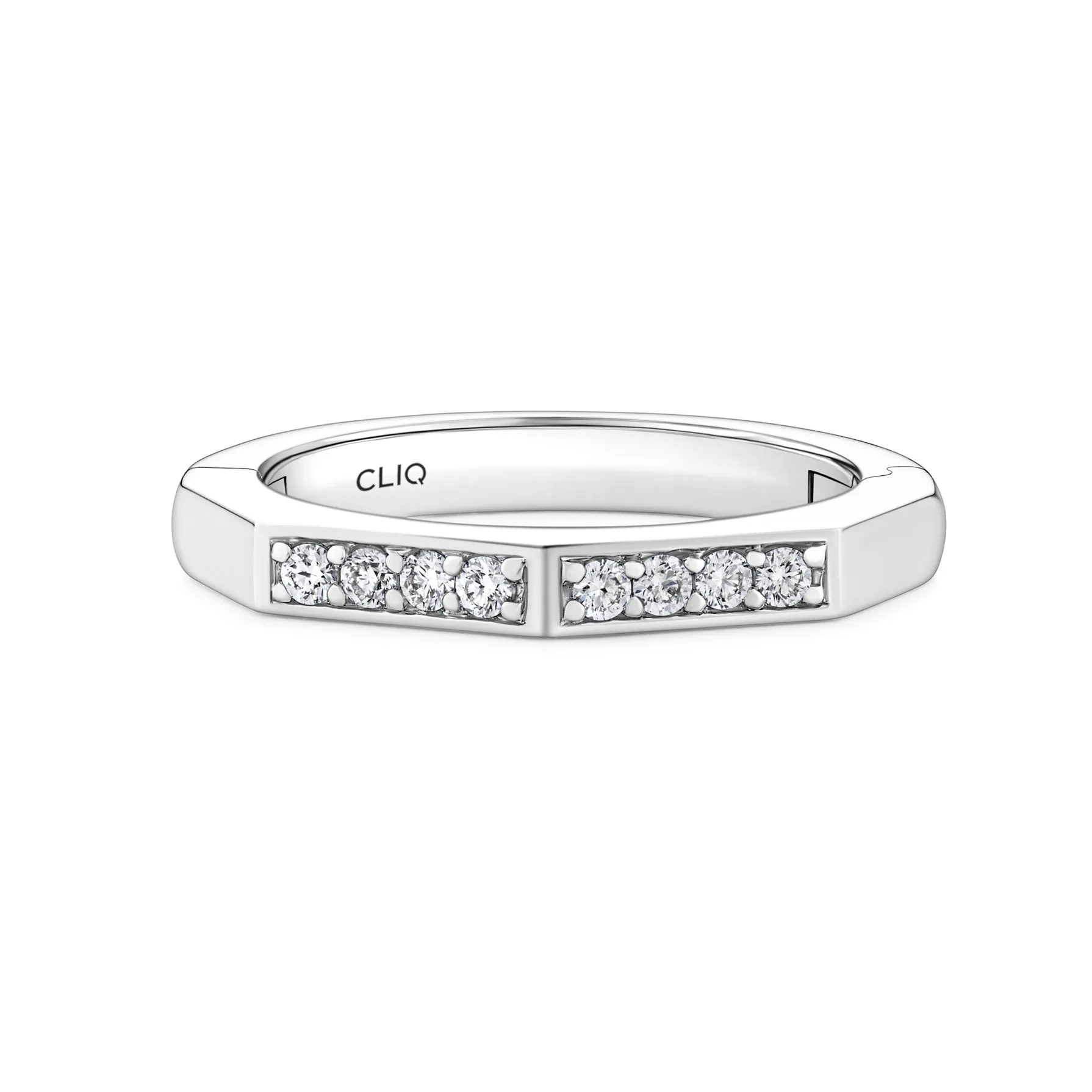 Apex Angled Diamond Band