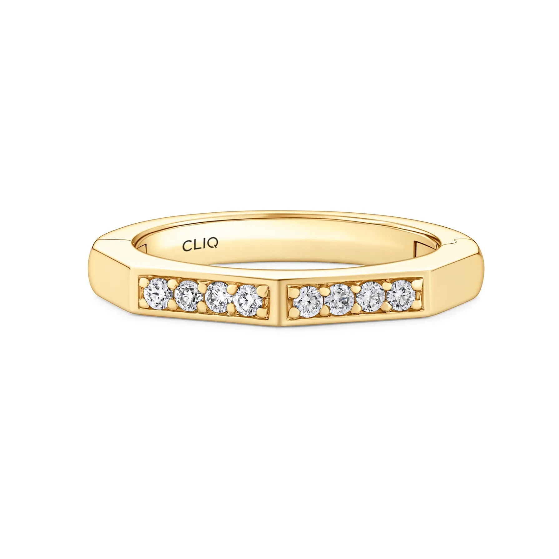 Apex Angled Diamond Band