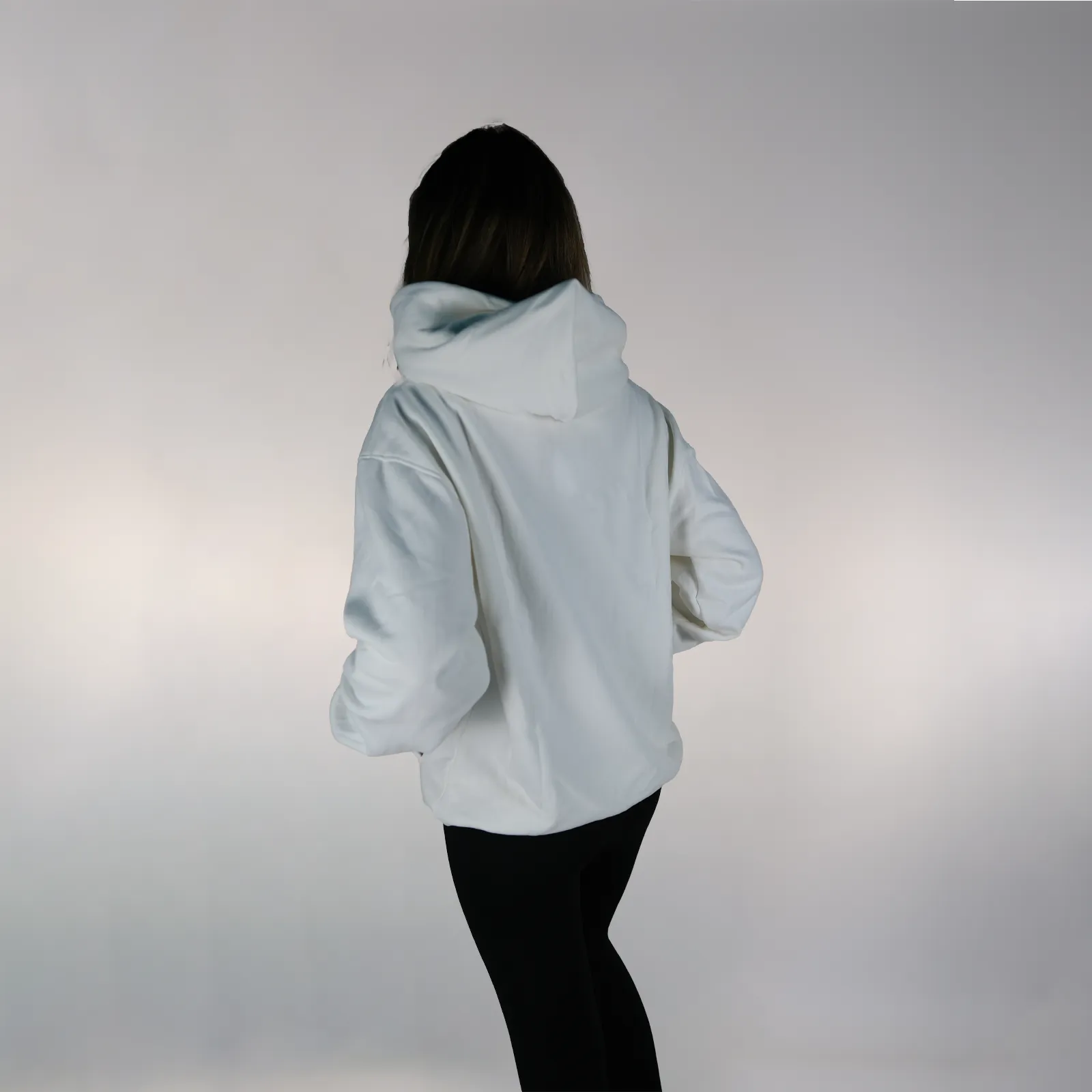 Apollo Unisex Oversized Hoodie - White