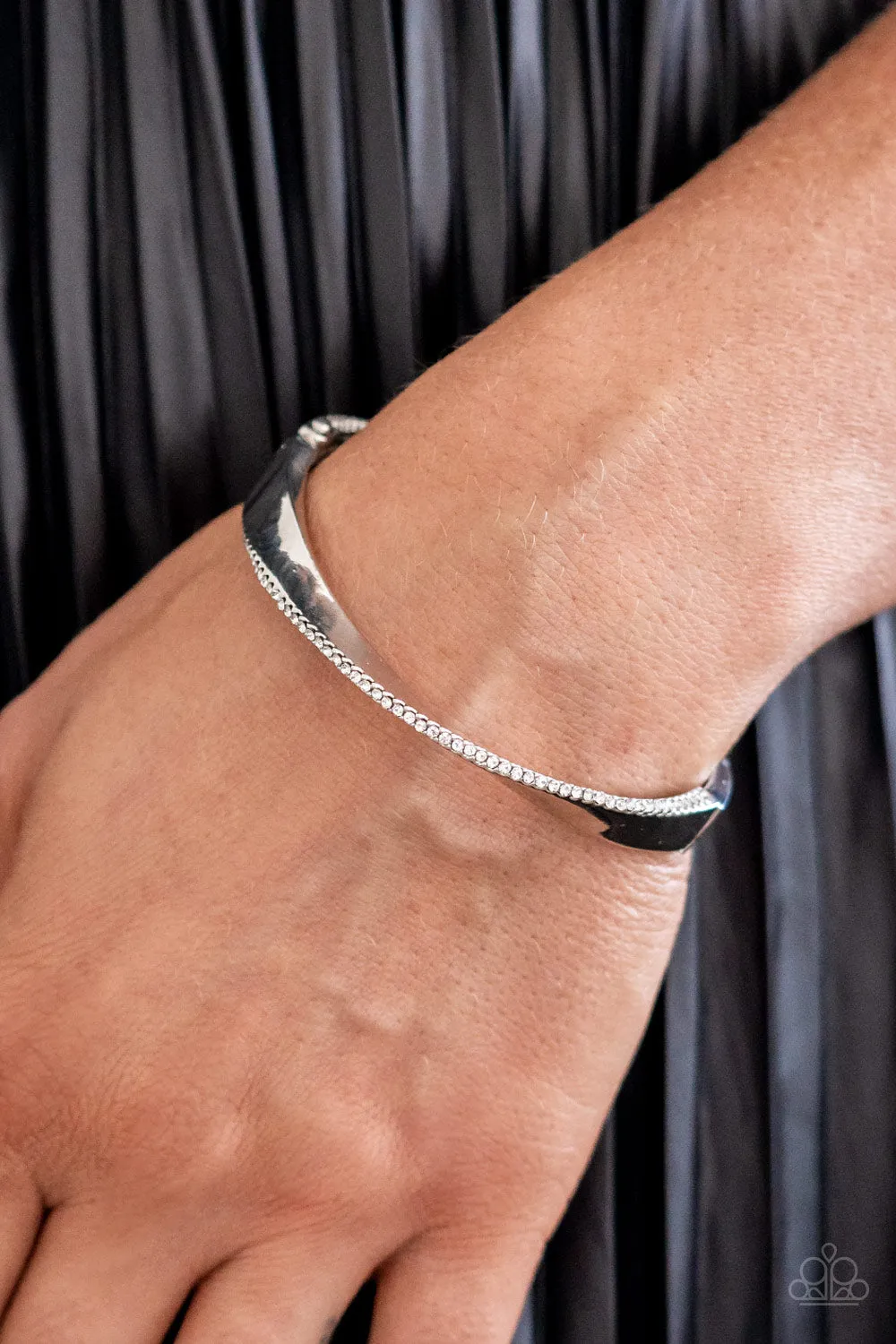Artistically Adorned - White Bracelet