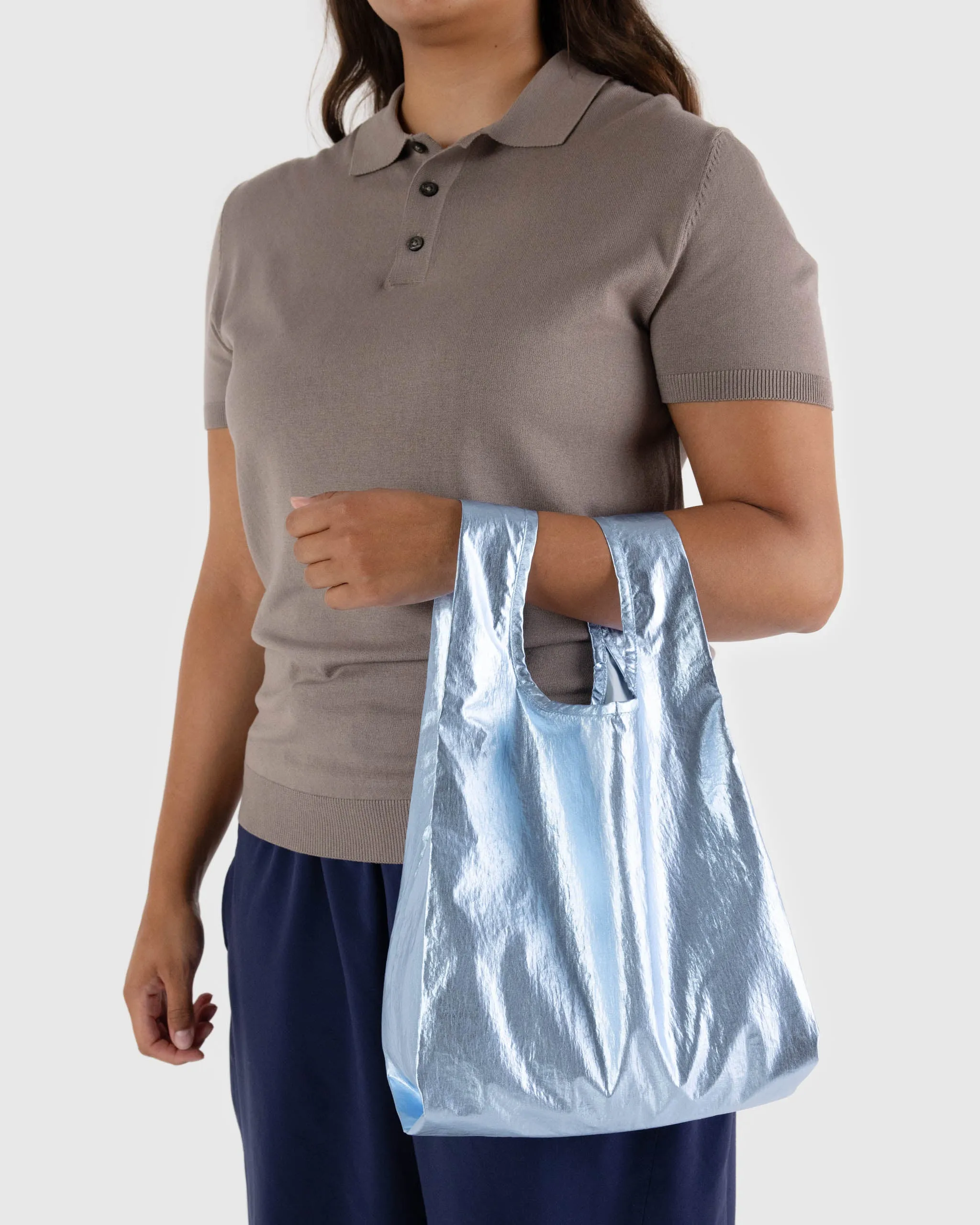 Baby Baggu Reusable Shopping Bag - Metallic