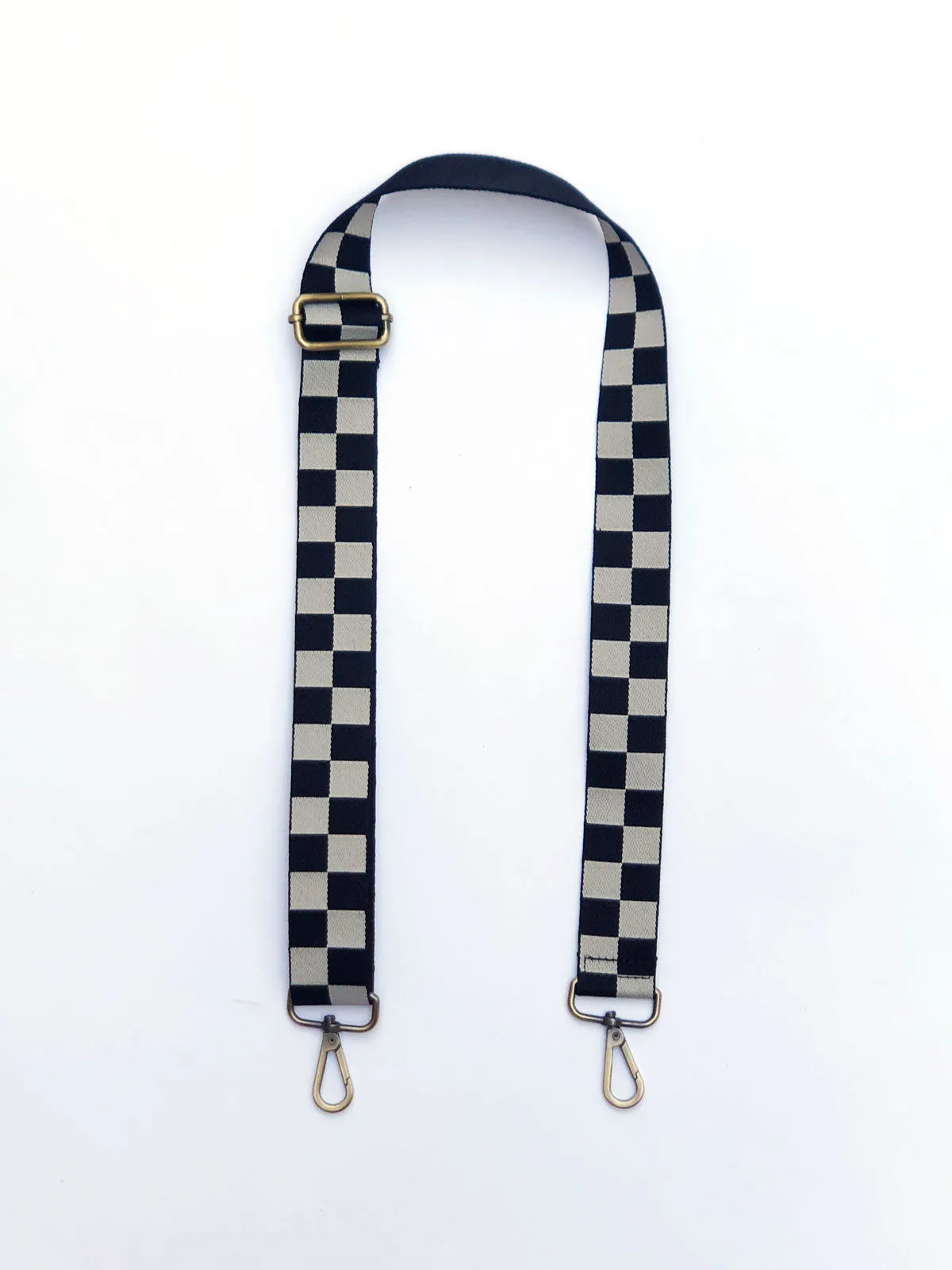 Bag and Strap Bundle: Checkered Strap and Bowie Pack in Camel