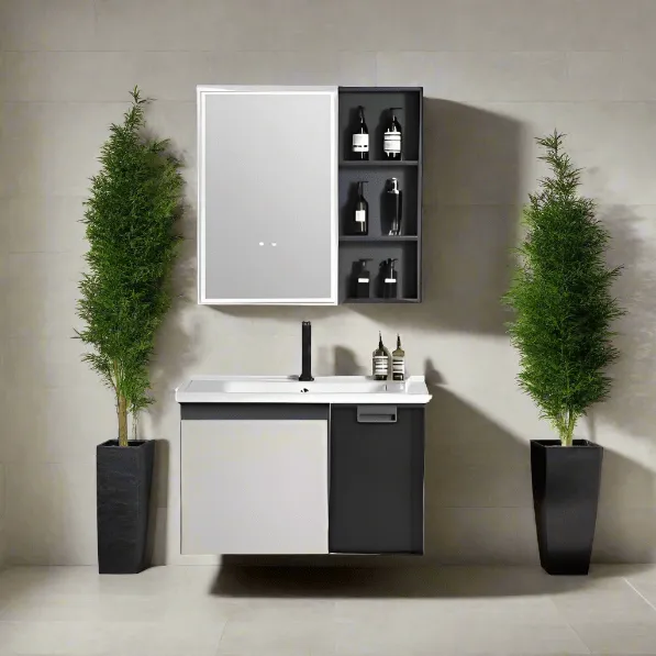 Bathroom Luxury 80cm Wall-Mounted Vanity Cabinet - 109
