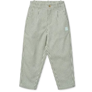 Beal Stripe Pants (Stripe Whale Blue / Creme de la Creme)