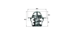 Behr-Mahle Thermostat Landrover V8 (Tx487D)