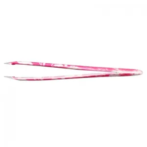 Bello Pro C9504 Professional Tweezers 100% Japanese Steel - Pink Glitter
