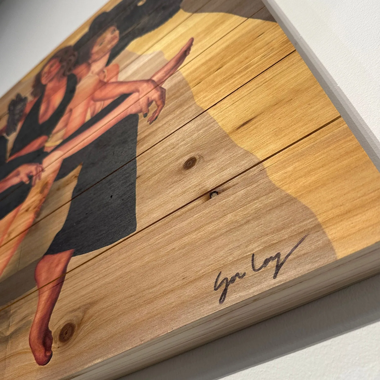 BENEVOLENT SEDUCTION - Wood Pallet Print
