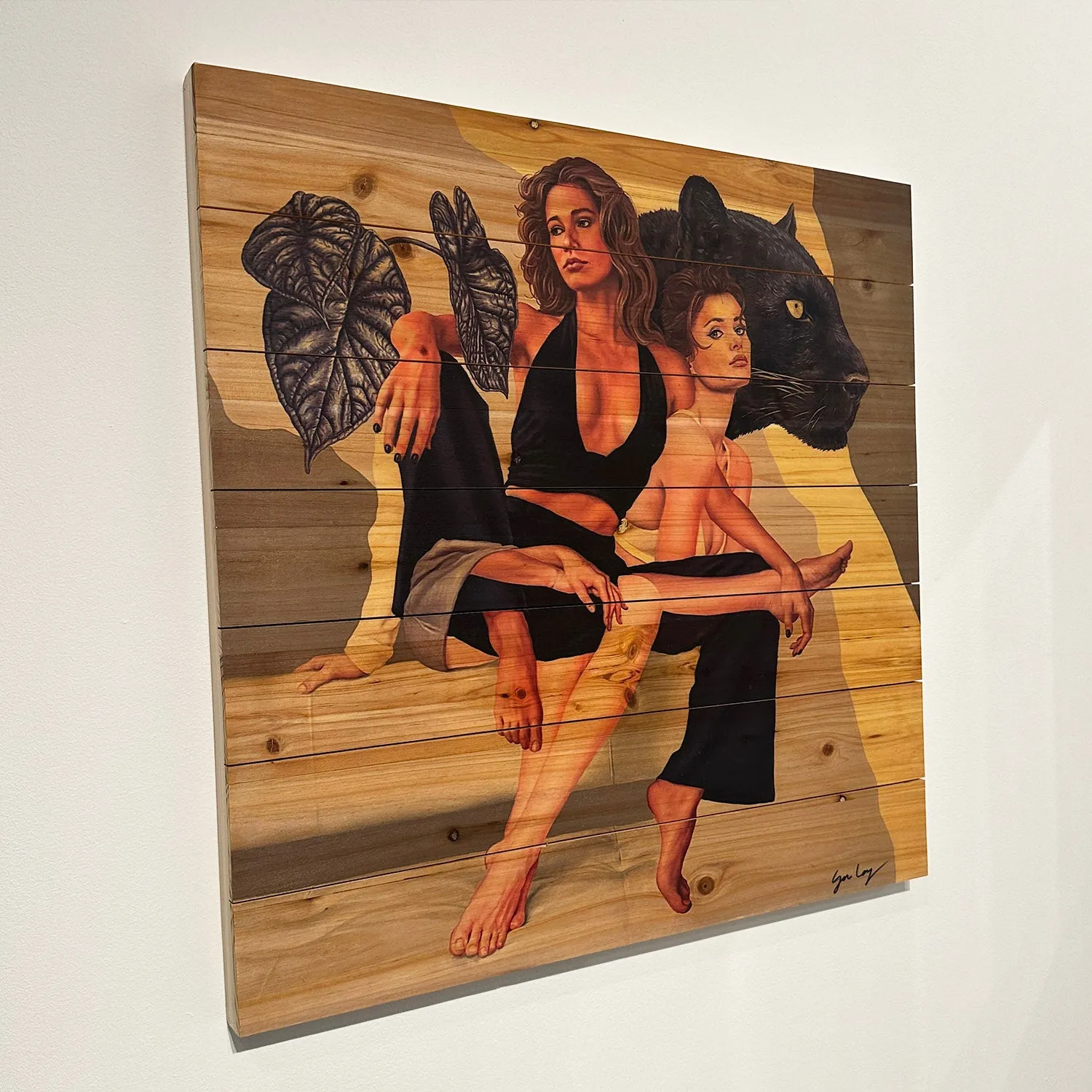 BENEVOLENT SEDUCTION - Wood Pallet Print