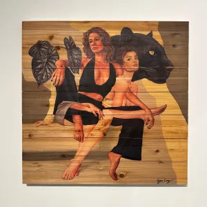 BENEVOLENT SEDUCTION - Wood Pallet Print