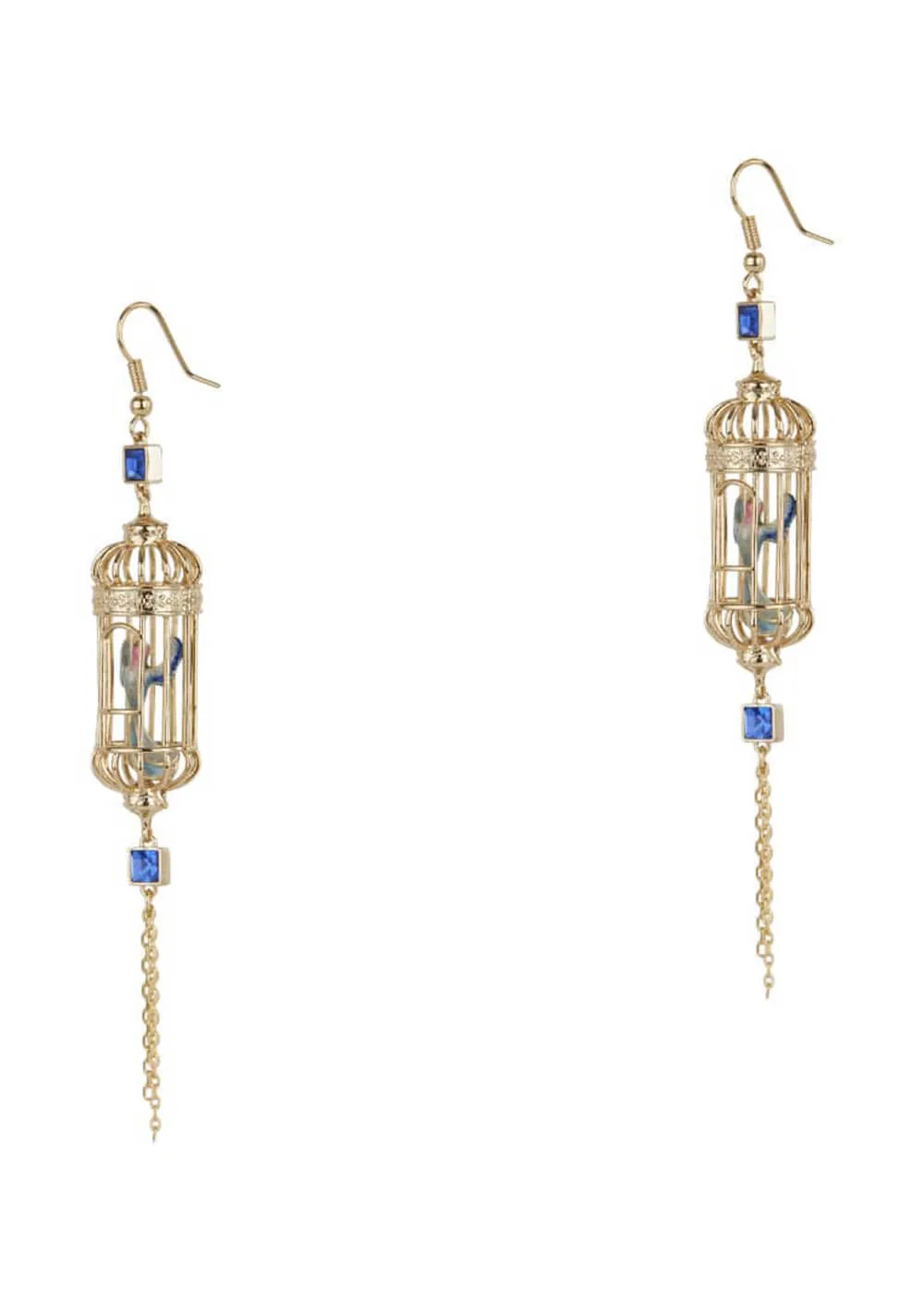 Bill Skinner Bird Cage Earrings